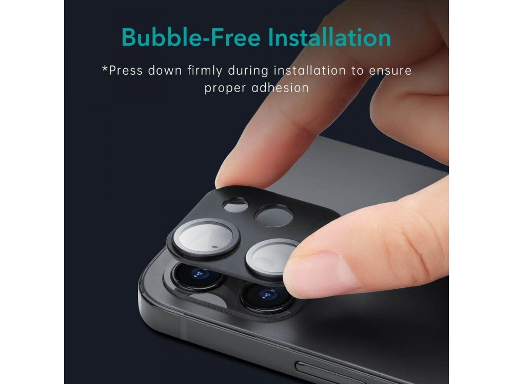 ESR iPhone 12 Camera Lens Protector Tempered Glass, Σετ των 2