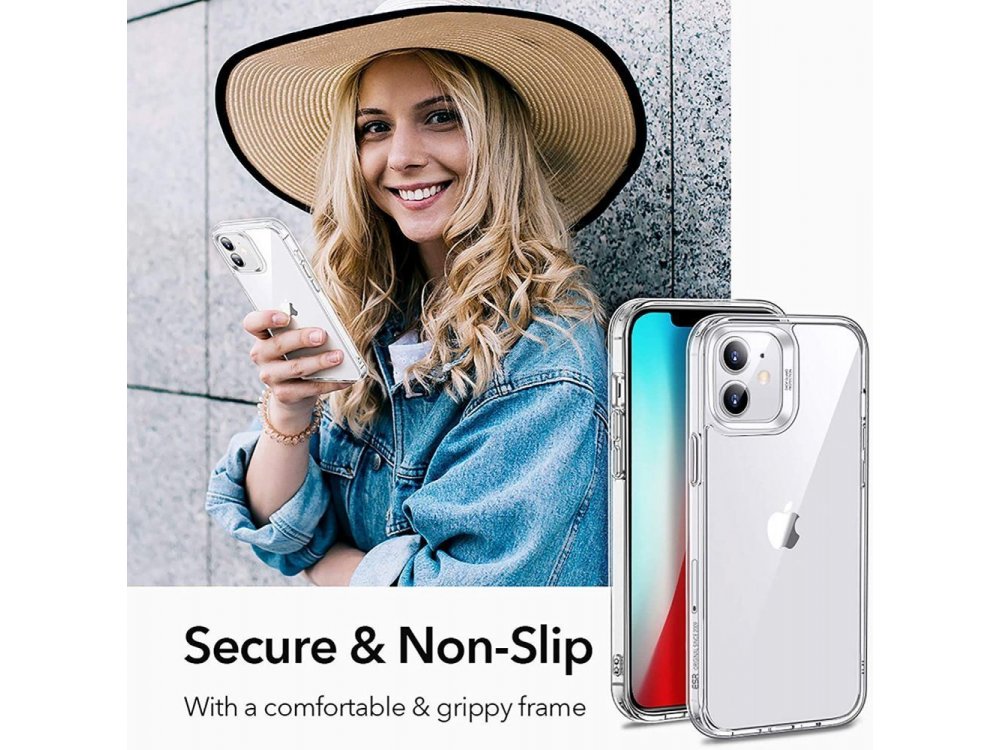 ESR iPhone 12 Mini Classic Hybrid Θήκη Διαφανής, Μαύρη