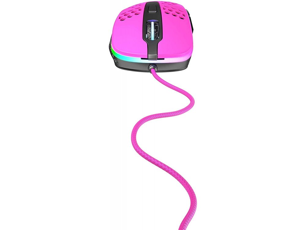 Xtrfy M4 RGB Optical Gaming Mouse Ultra-Light 400 - 16.000 DPI, Pink - XG-M4-RGB-PINK