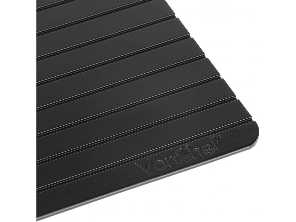 VonShef Defrosting Tray, Δίσκος Ξεπαγώματος, με πλαίσιο Σιλικόνης - 07/591