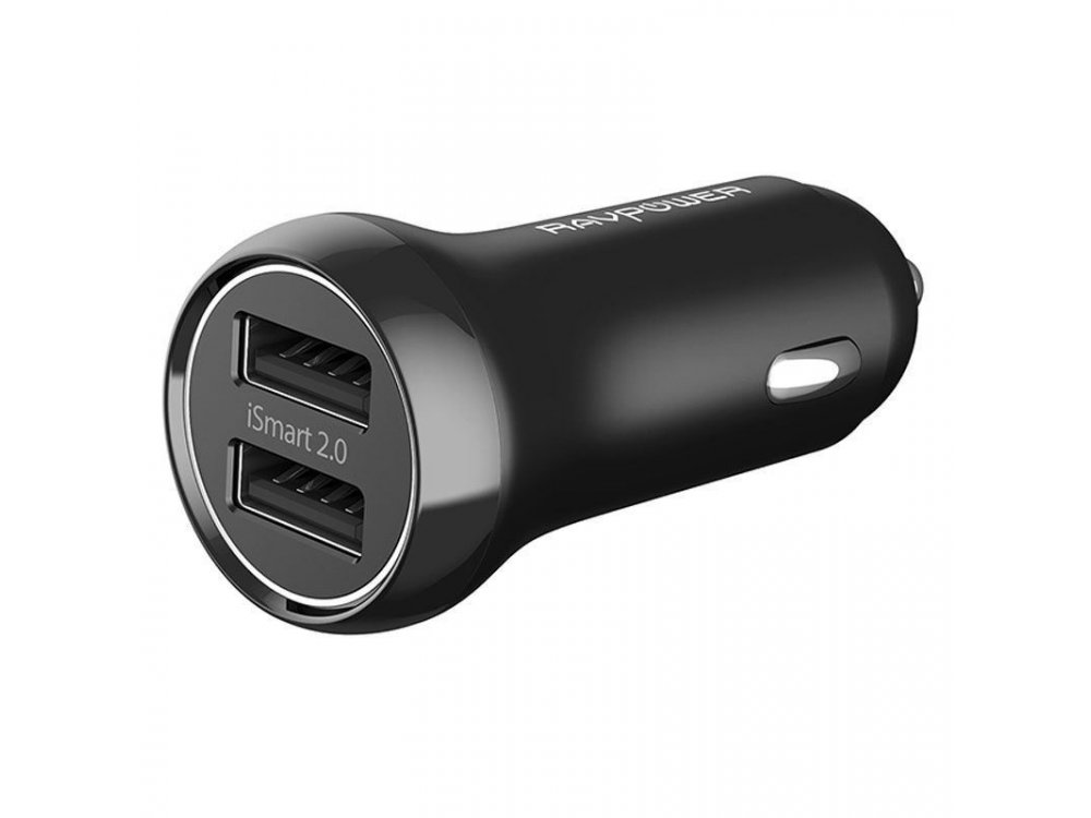 RAVPower 30W QC3.0 2-Port USB Φορτιστής Αυτοκινήτου - RP-PC088