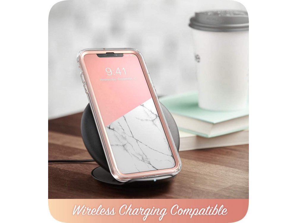 i-Blason iPhone XR Cosmo Case, Marble Pink