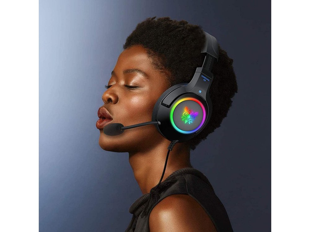 Onikuma K9 RGB Gaming Headset 7.1 Noise-cancelling Microphone (PC / PS4 / Xbox / Switch / Mac / iOS)