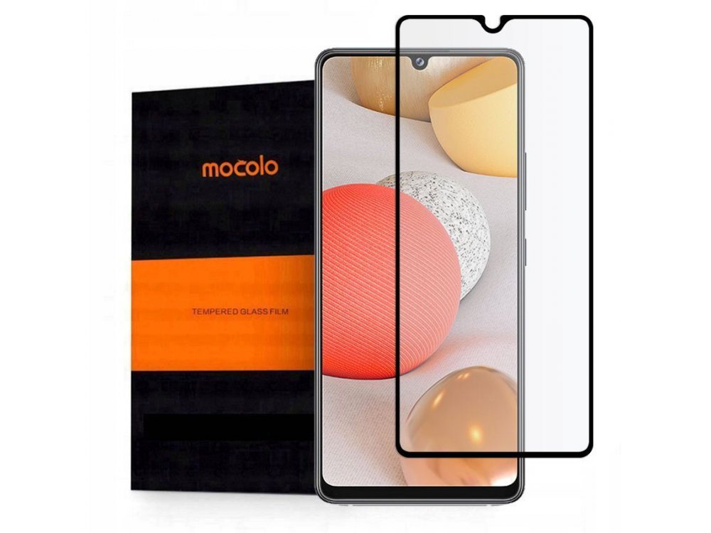 Mocolo Galaxy A42 5G Full Glue Curved Tempered Glass 9H, Αντιχαρακτικό Γυαλί