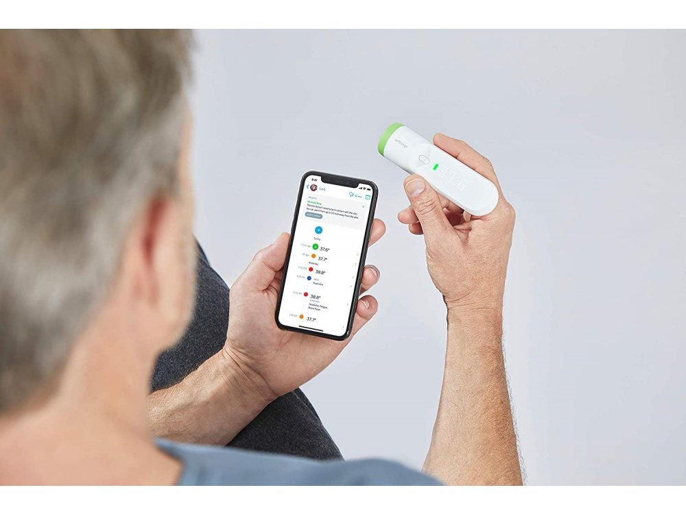 Withings Thermo, Smart Θερμόμετρο Ανέπαφης Χρήσης, με APP & WiFi - SCT01