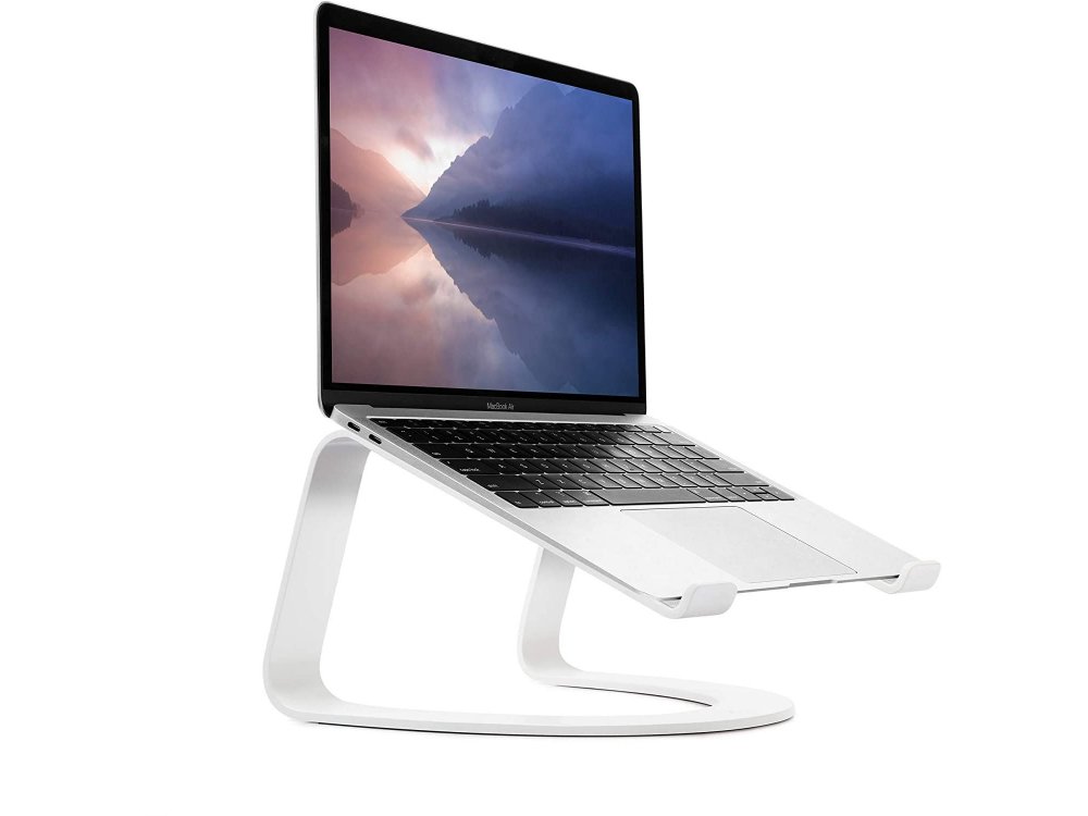 Twelve South Curve Stand/Βάση για Laptop / Macbook 11-17", Εργονομική, White - 12-1915