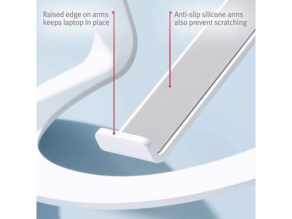 Twelve South Curve Stand/Βάση για Laptop / Macbook 11-17", Εργονομική, White - 12-1915