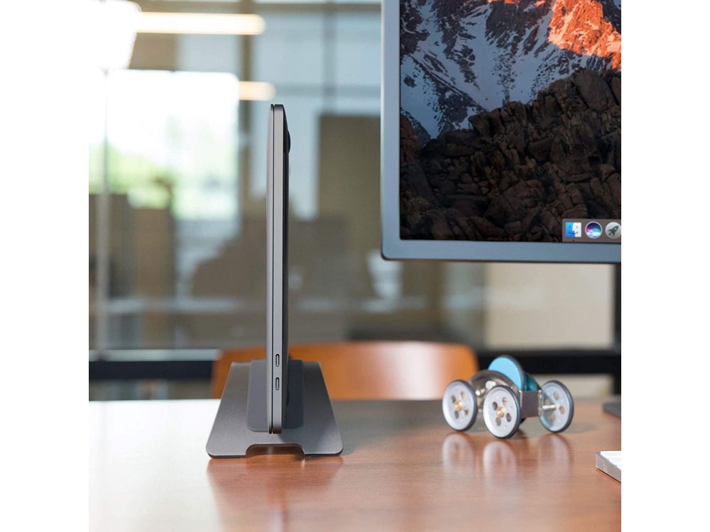 Twelve South BookArc Vertical Stand for Laptop / Macbook 13-16",  Space Grey (Latest Version) - 12-2005