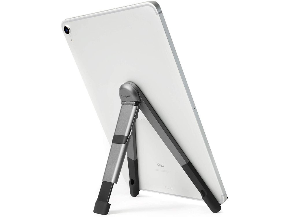 Twelve South Compass Pro Βάση/Stand iPad / Tablet, 3 Viewing/Typing Angles, Με προστατευτική Θήκη, Space Grey, 12-1805