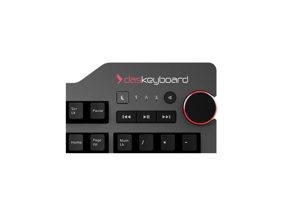 Das Keyboard 4 Professional Ενσύρματο Μηχανικό Πληκτρολόγιο, Cherry MX blue switches, Clicky Mechanical Keyboard UK Layout