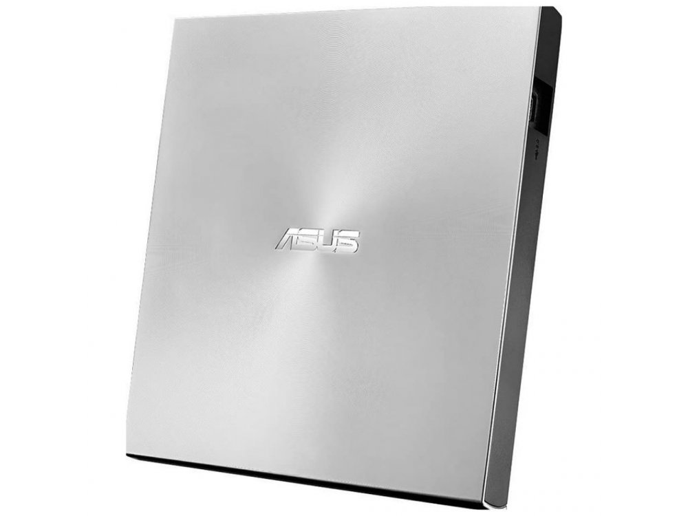 Asus ZenDrive U7M SDRW-08U7M-U, Ultra Slim CD / DVD, Writer / Burner, Silver