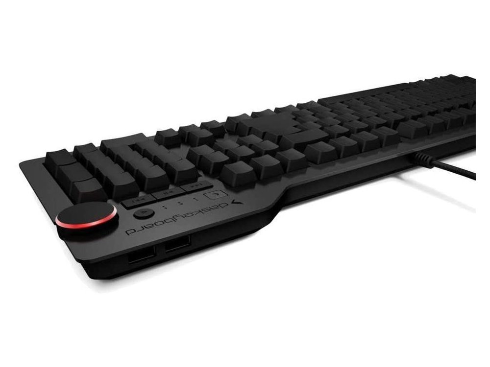 Das Keyboard 4 Ultimate Wired Mechanical Keyboard, Cherry MX Brown Switches - Soft Tactile - DASK4ULTMBRN-EU