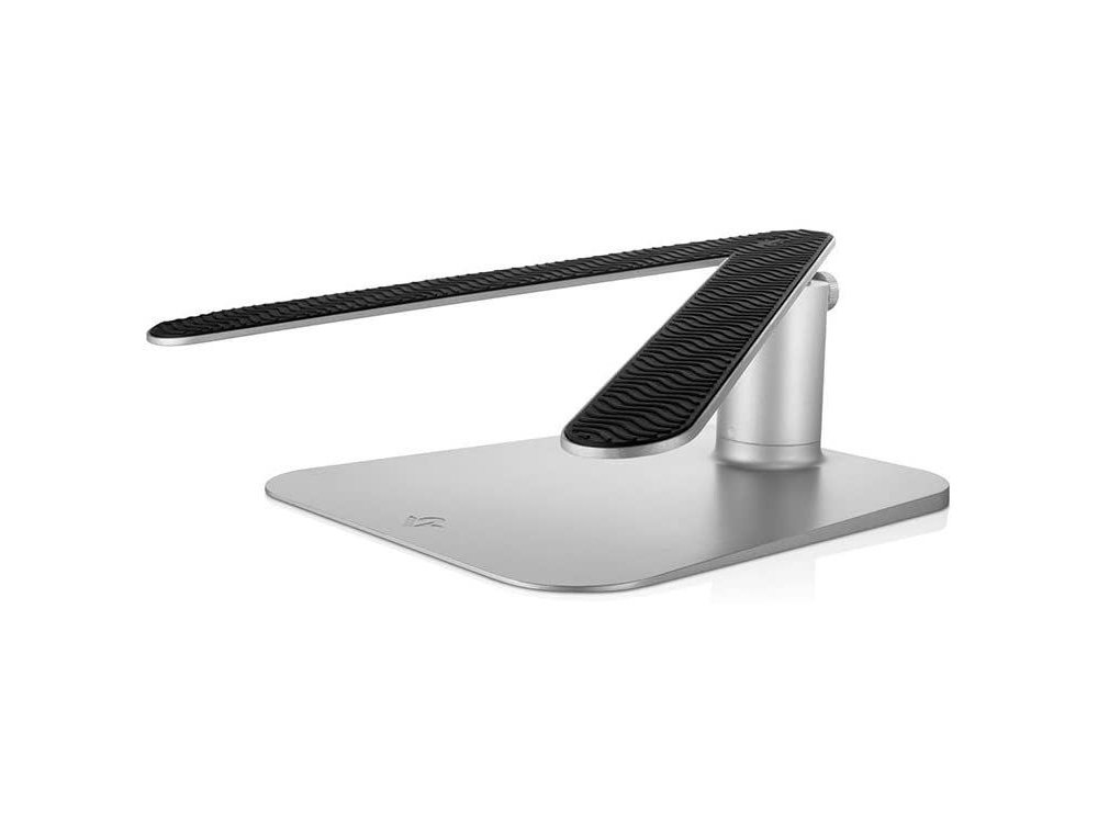 Twelve South HiRise Laptop Stand with Adjustable Height & Rotatable Base for Macbook / Laptop 10-17.3", Silver