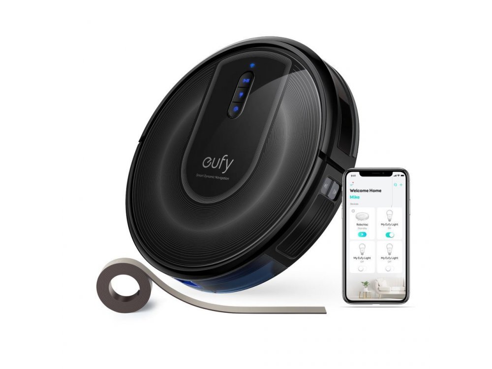 Anker Eufy RoboVac G30 Verge Smart Robot Vacuum with Smart Dynamic Navigation 2.0 & WiFi - Super-Slim - T2252G11