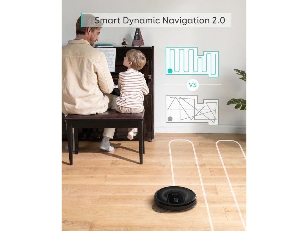 Anker Eufy RoboVac G30 Verge Smart Robot Vacuum with Smart Dynamic Navigation 2.0 & WiFi - Super-Slim - T2252G11