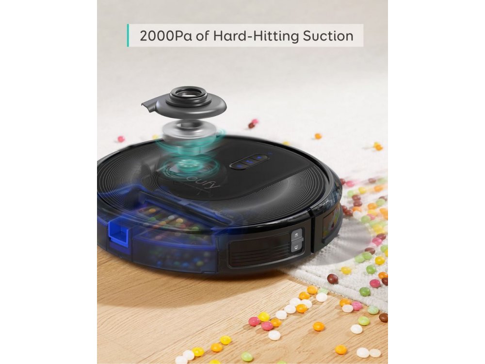 Anker Eufy RoboVac G30 Verge Smart Robot Vacuum with Smart Dynamic Navigation 2.0 & WiFi - Super-Slim - T2252G11