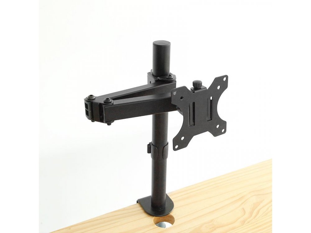 Nordic Single Arm Desk Mount with Clamp, Βάση για Οθόνη 13”-32”, έως 6kg - AM3-21