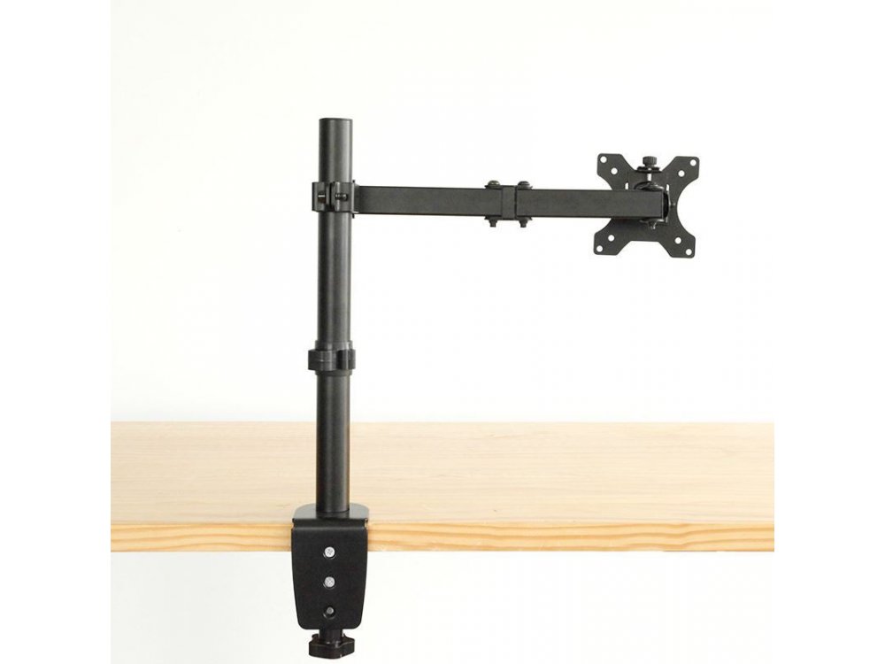 Nordic Single Arm Desk Mount with Clamp, Βάση για Οθόνη 13”-32”, έως 6kg - AM3-21