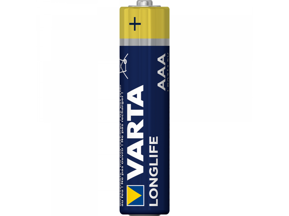 Varta Energy Alkaline Batteries AAA 1,5V LR03, 12 Pcs. - 4103