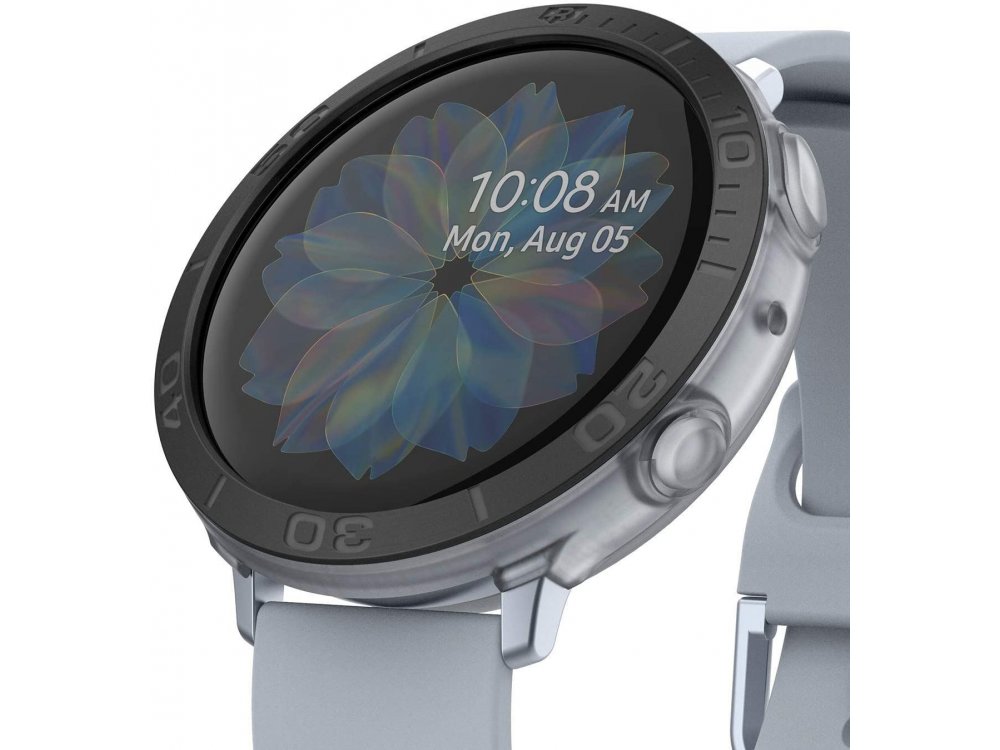 Ringke Galaxy Active 2 44mm Air Sports + Bezel Styling Aluminum Combo Pack, Matte Clear