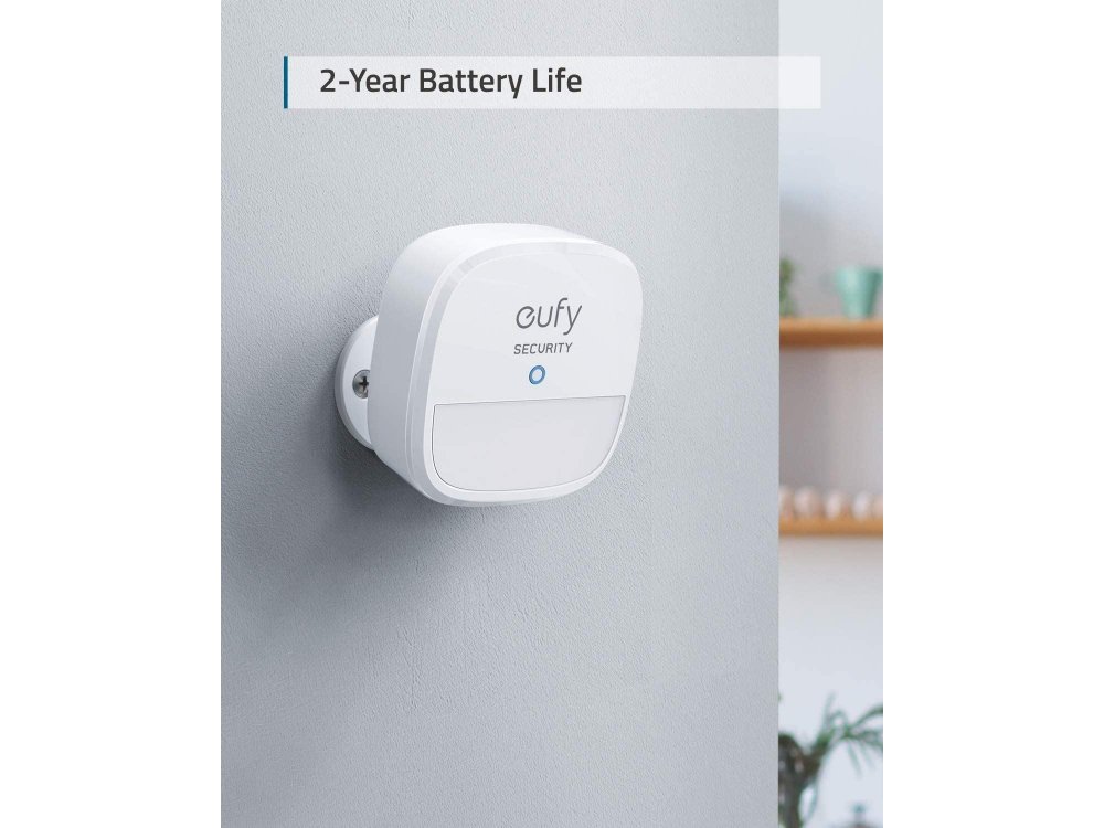 Anker Eufy Motion Sensor, 100° Οπτικό Πεδίο, 2-Year Battery Life για χρήση με EufyCam Κέντρο (HomeBase 2) - T8910021