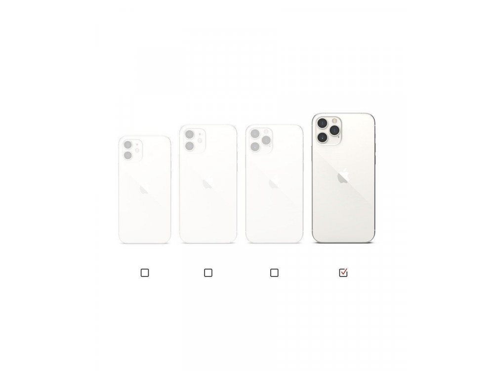 Ringke Air iPhone 12 Pro Max Slim Fit Θήκη Σιλικόνης, Glitter Clear