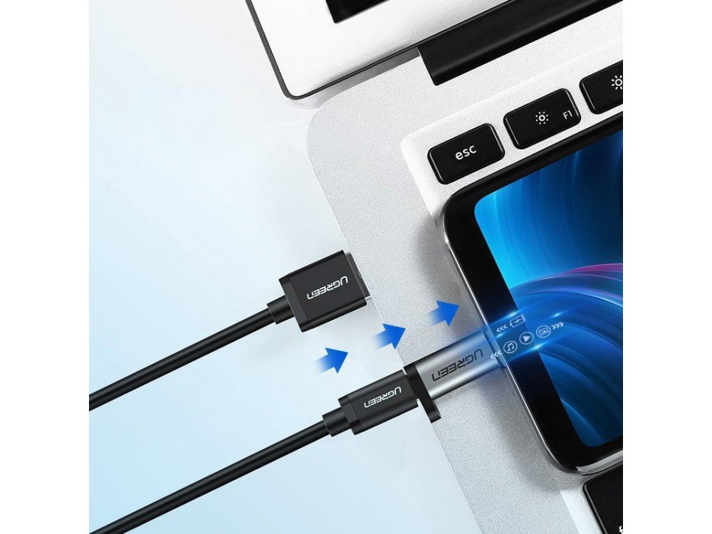 Ugreen USB-C Adapter Female to Micro-USB - 50590, Silver