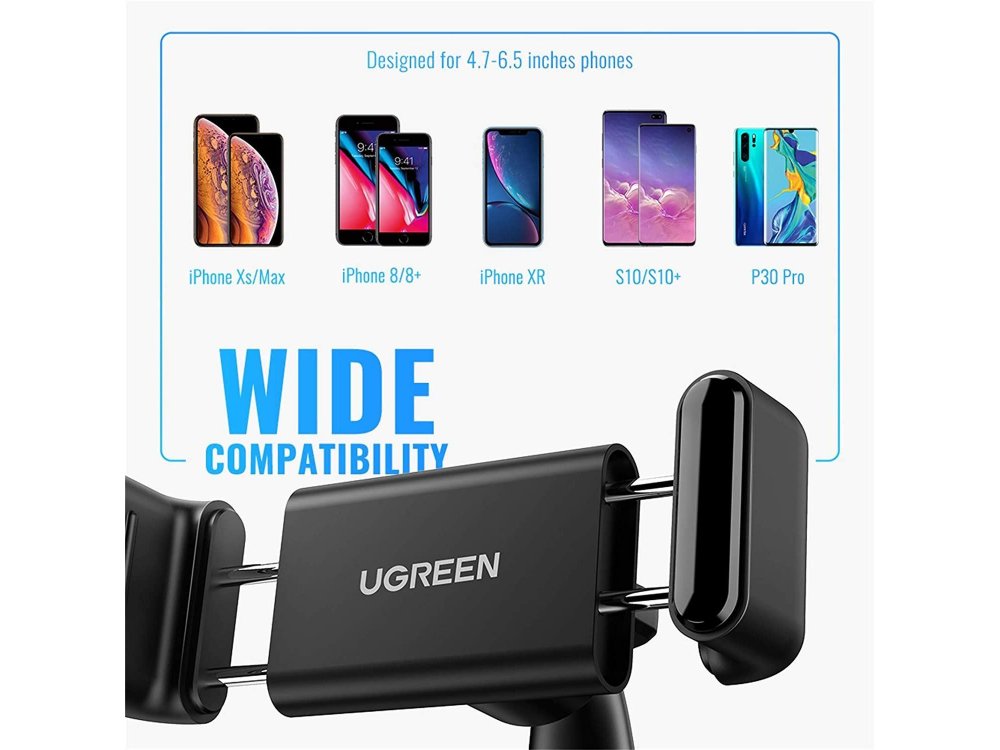 Ugreen Car Bracket Dashboard Mount, Car Dashboard Stand with clamp - 60796
