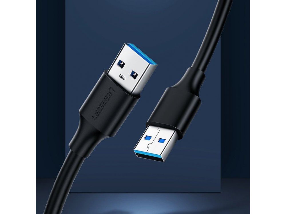 Ugreen USB 2.0 Type A 0,5μ. Male to Male Cable, Καλώδιο USB Αρσενικό σε Αρσενικό - 10308
