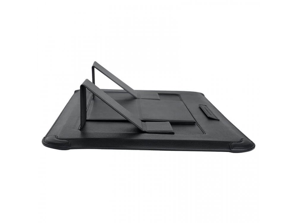 Nillkin Versatile Δερμάτινο Sleeve/Θήκη Laptop 14" με Σταντ/Mouse Pad, για Macbook/iPad Pro/DELL XPS/HP/Surface/Envy κ.α., Black