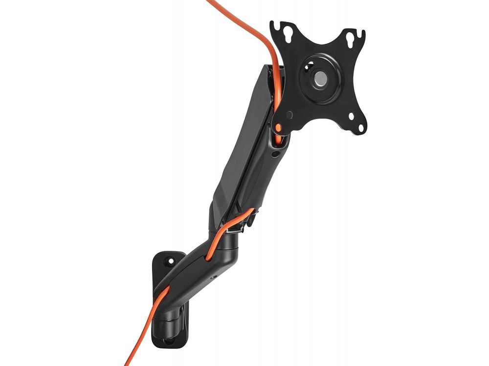 VonHaus Single Arm Wall Mount, Βάση Τοίχου για Οθόνη 17”-27”, με Gas Spring Arm, Αντοχή έως 6.5kg - 3000165