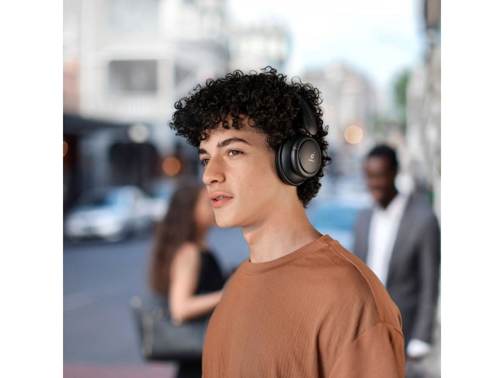 Anker Soundcore Life Tune Bluetooth headphones with Hybrid Active noise cancellation & Hi-Res Sound - A3029ZA1, Black