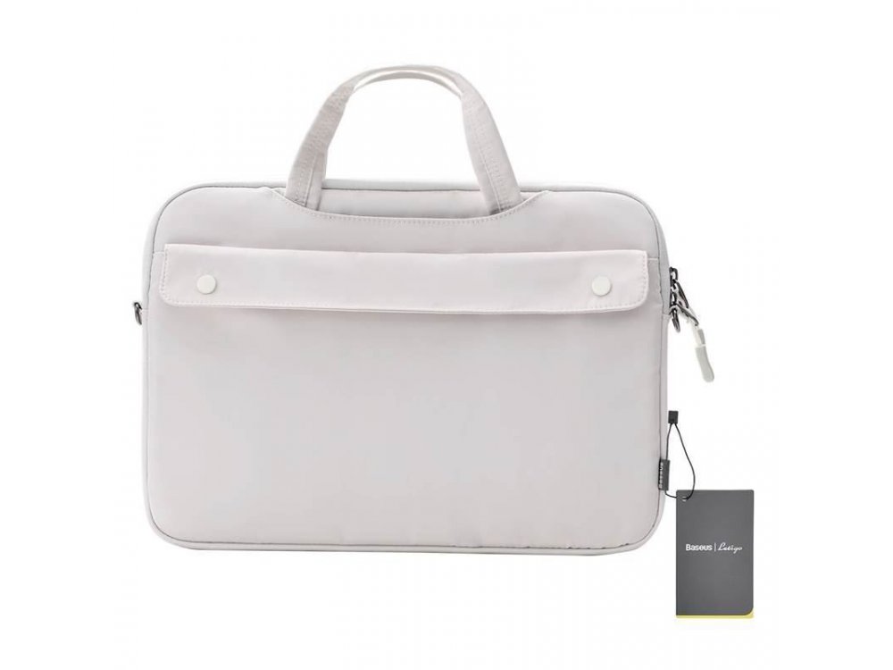 Baseus Basics Laptop Bag / Τσάντα για Laptop έως 13" - LBJN-G02, Buff White
