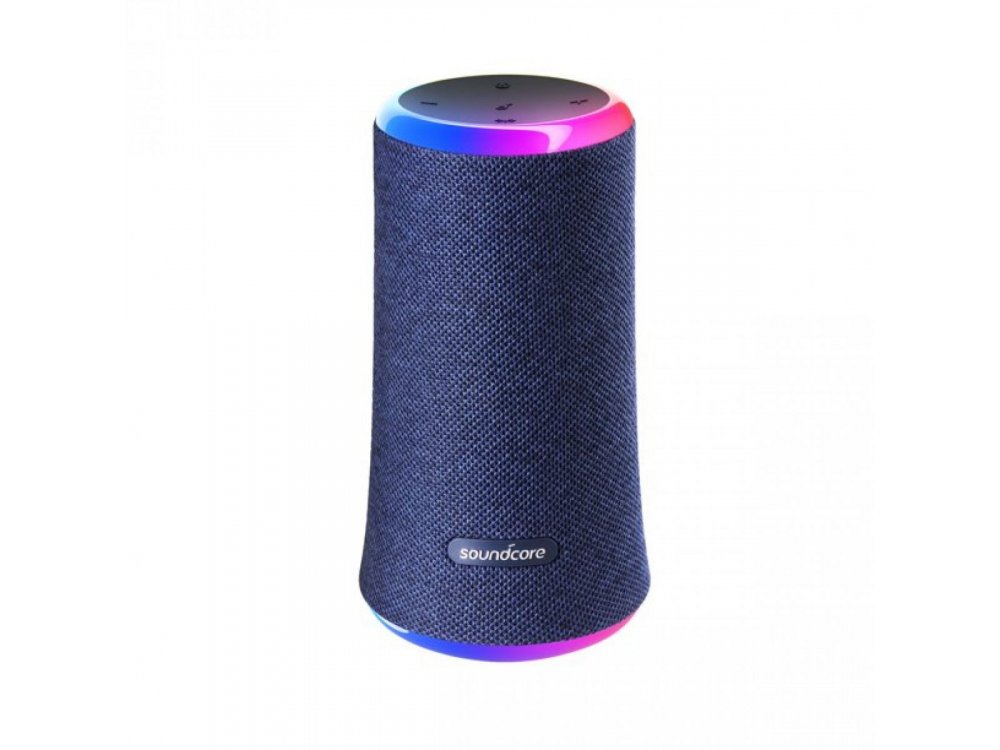 Anker Soundcore Flare 2, Portable Waterproof Bluetooth 5.0 Speaker 20W - A3165G31, Blue