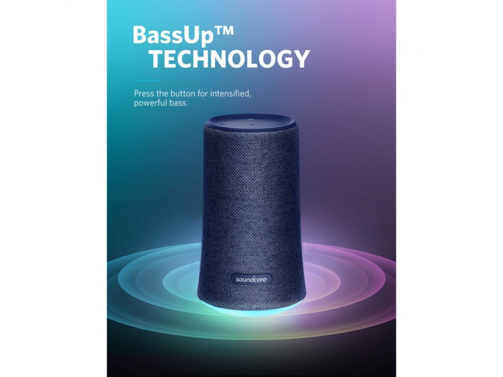 Anker Soundcore Flare 2, Φορητό Αδιάβροχο Bluetooth 5.0 Ηχείο 20W - A3165G31, Μπλε