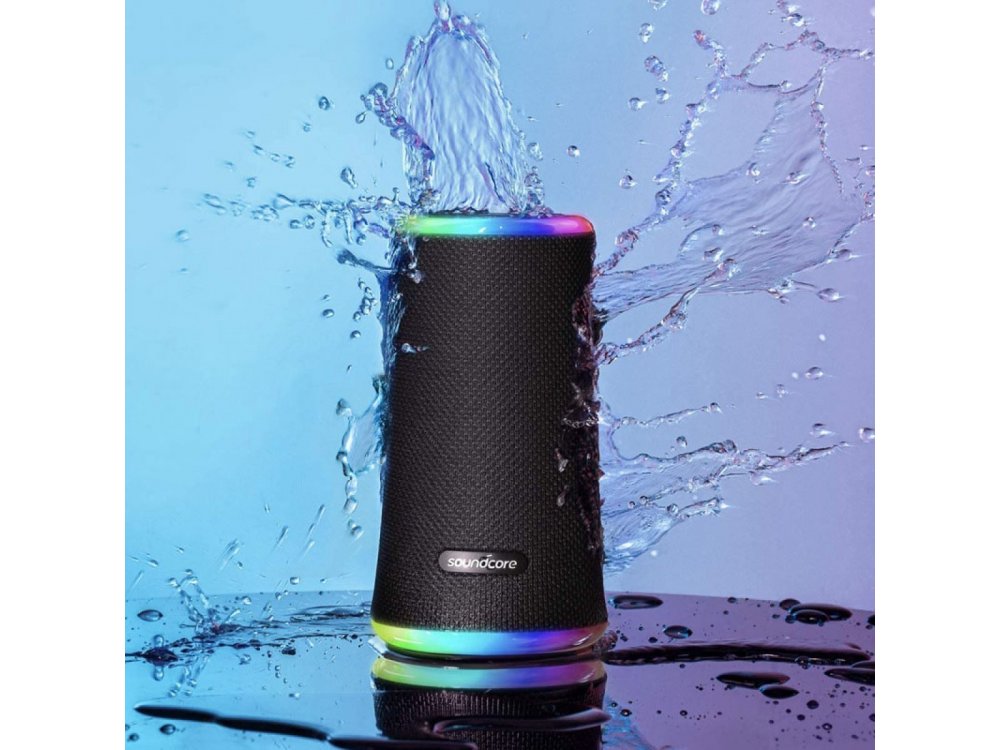 Anker Soundcore Flare 2, Portable Waterproof Bluetooth 5.0 Speaker 20W - A3165G31, Blue