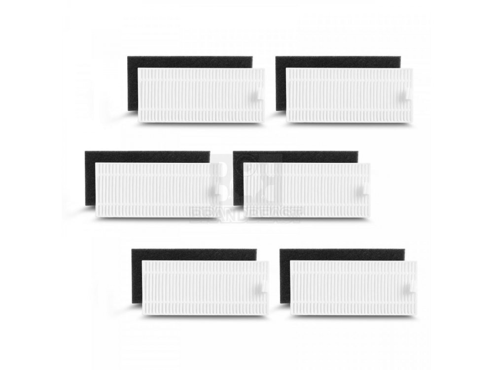 Anker Eufy RoboVac Replacement Filter, Ανταλλακτικά φίλτρα για Ρομποτικές σκούπες 11S / 35C / G10 / G30 - T2906021, Σετ των 6