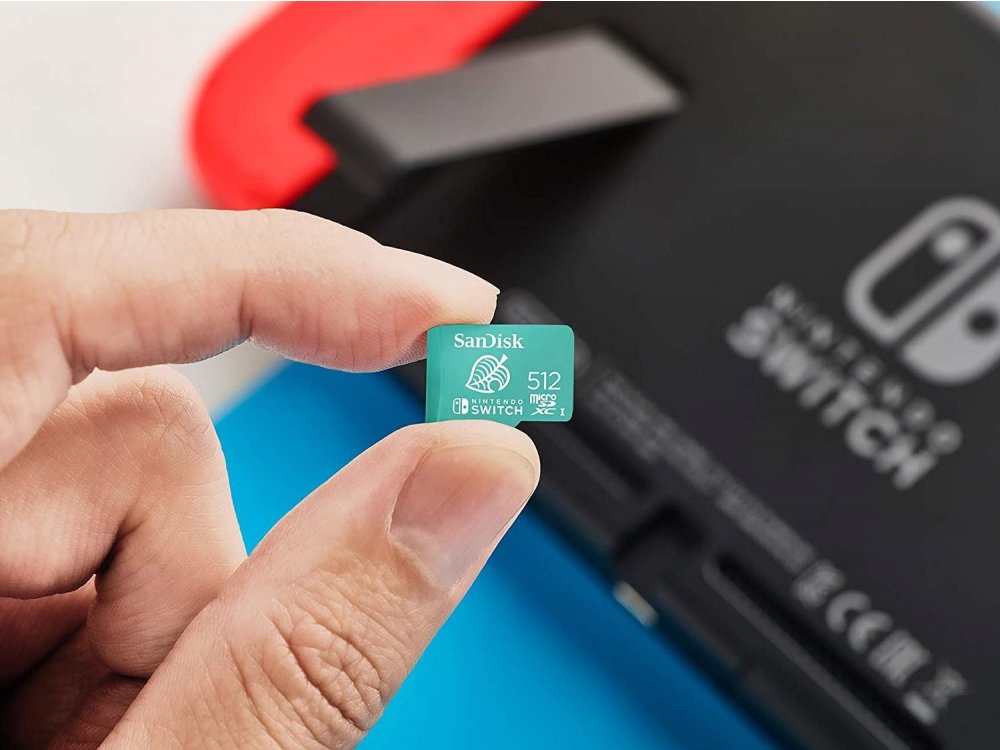 Sandisk micro SDXC 512GB card for Nintendo Switch - SDSQXAO-512G-GNCZN