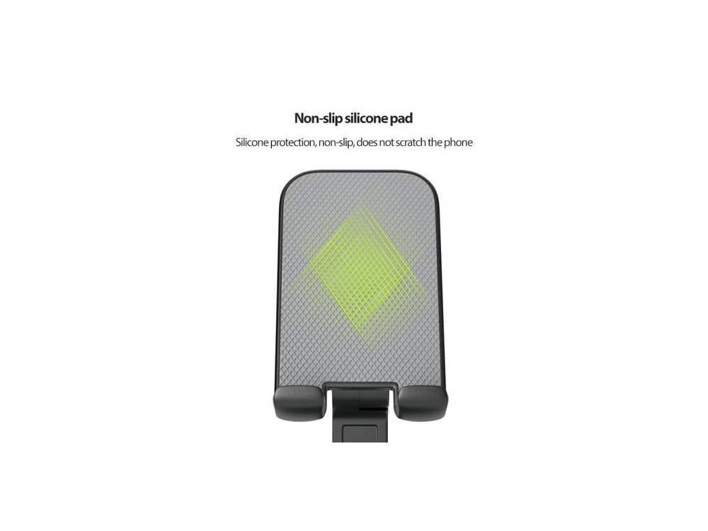 Nordic Adjustable Desktop Bracket Holder, Tablet Mounting Stand, White - MH-109