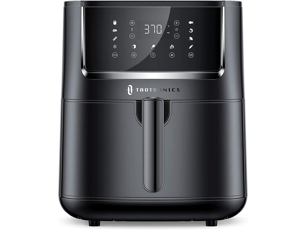 TaoTronics Air Fryer, Φριτέζα Αέρος XL 5.7lt για Υγιεινό Μαγείρεμα, 1750W, Touch Control, 11 Preset Menus & Recipes - TT-AF001