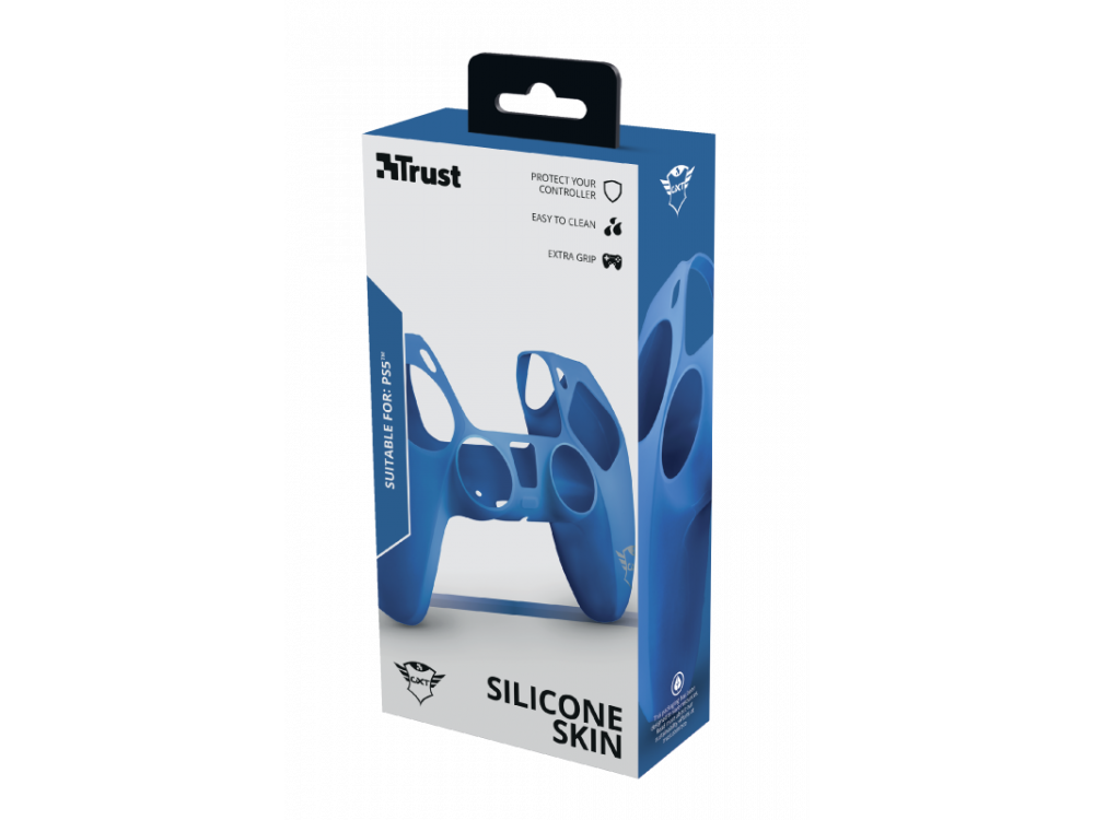 Trust GXT 748 Rubber Skin for PS5 Controller - 24171, Blue