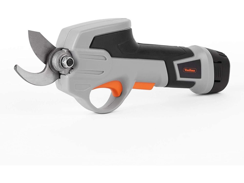Vonhaus Ψαλίδι Κλαδέματος Μπαταρίας 7.2V, Ψαλίδι κηπουρικής για Κλαδιά δέντρων, θάμνων & Φυτά, Ξύλα έως 25mm - 2500258