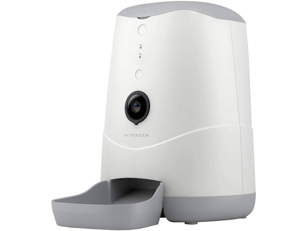 Petoneer Nutri Vision Smart Food Dispenser, Έξυπνη Ταΐστρα Κατοικιδίου 3.7L με Κάμερα & APP - FDW020