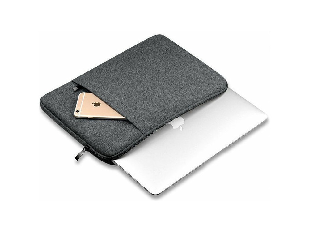 Tech-Protect Sleeve/Θήκη για Macbook 13.3", και Macbook/iPad Pro/DELL XPS/HP/Surface 3/Envy κ.α., Σκούρο Γκρι