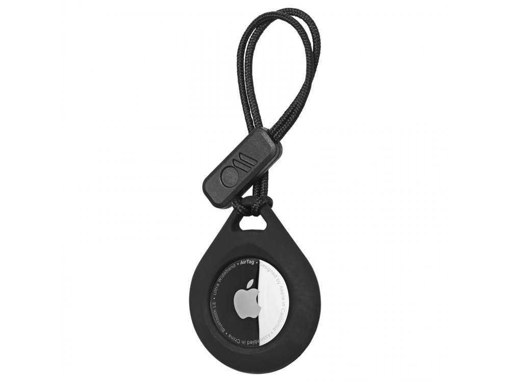 Case-Mate AirTag Loop, Holder / Case for Apple AirTags, with Strap, Black