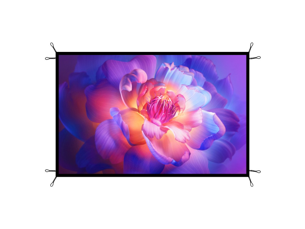 Yaber YS-120F Projector Screen 120'', 265x149cm, 16:9, Projector Screen, Foldable