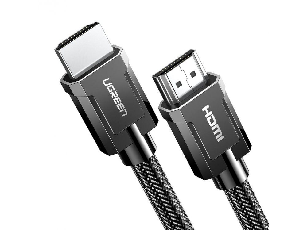 Ugreen HDMI v2.1 8K @ 60Hz, eARC, 48Gbps, HDR, Cable Nylon Braided, 2m. - 80602