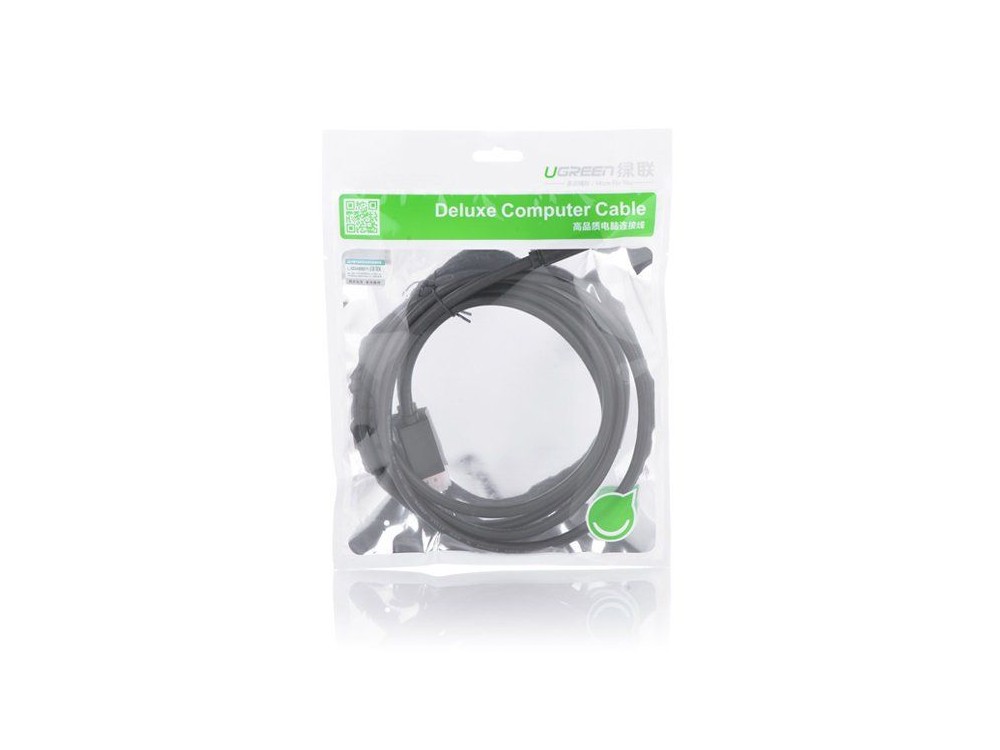 Ugreen DisplayPort Cable 4K@60Hz, 1.5m. Black