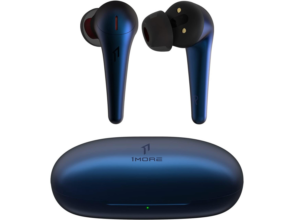 1MORE ComfoBuds Pro Hybird Noise Cancelling Bluetooth 5.0 Ακουστικά TWS με 6 ENC Mic, Υποστήριξη AAC & Quick Charge, Blue
