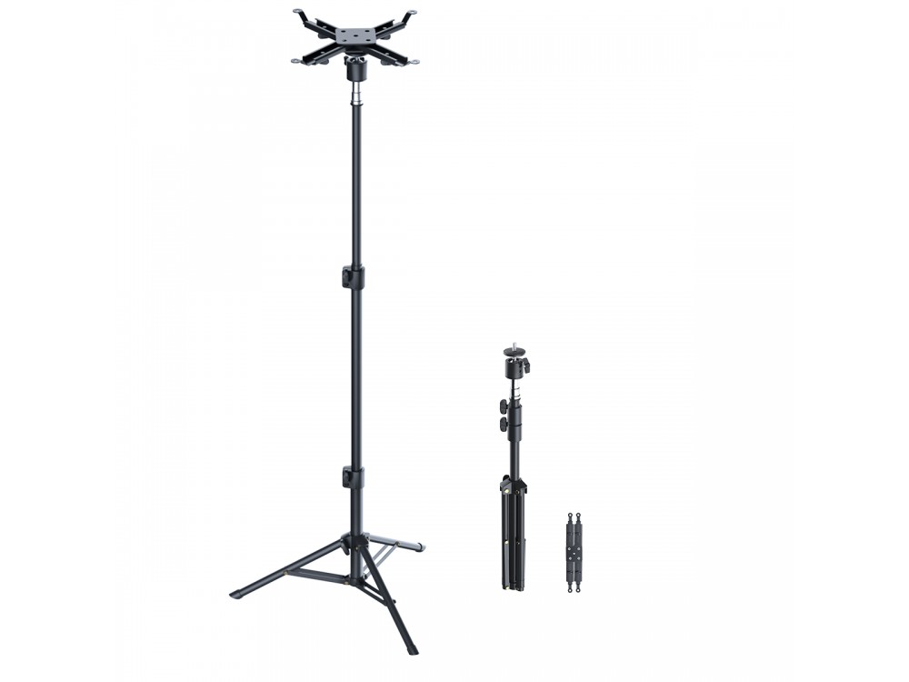 Yaber YH-170 Universal Projector Holder Heavy Duty, Projector tripod Stand, Adjustable 80-170cm Strength up to 5kg, Black